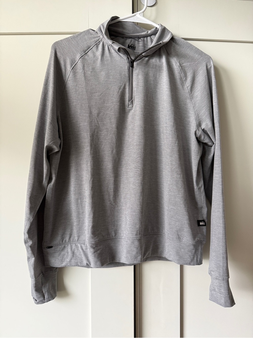 Lightweight Cropped Quarter-Zip, Size M by REI